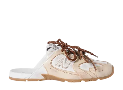 ミュウミュウ × ニューバランス ウィメンズ 530 ミュール "トラバーチングレー/ホワイト"