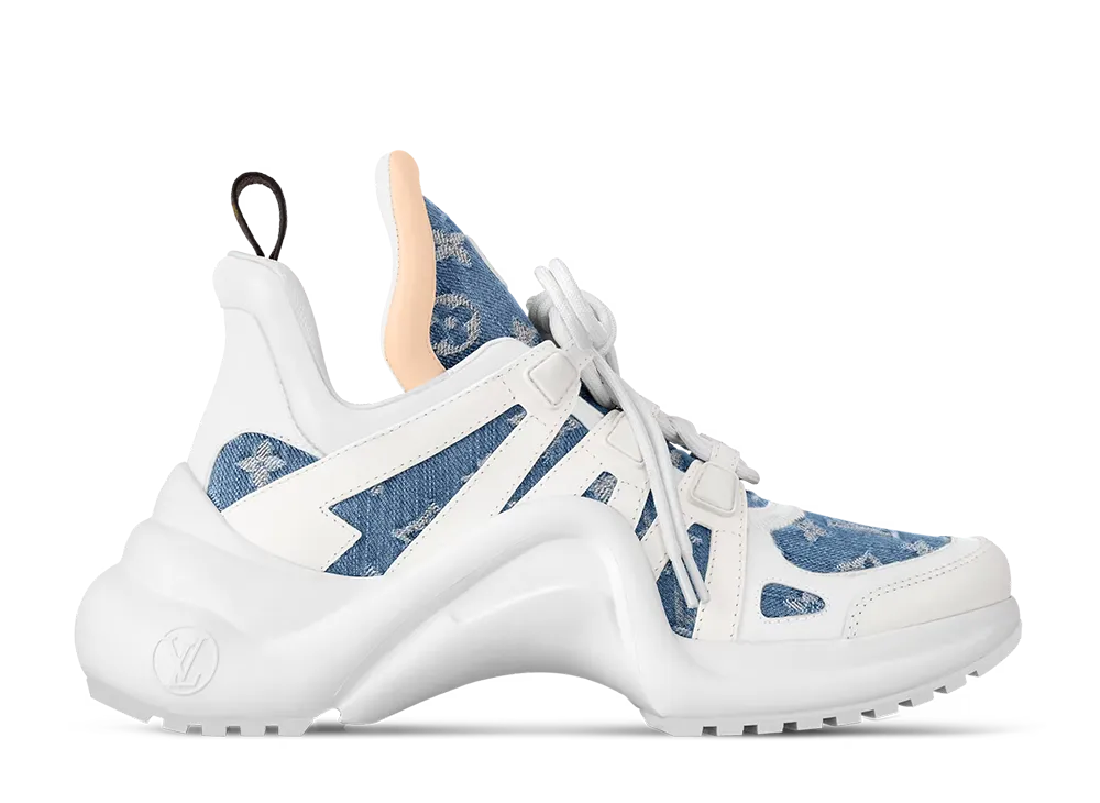 ルイヴィトン ウィメンズ LV アークライト スニーカー "ブルー"