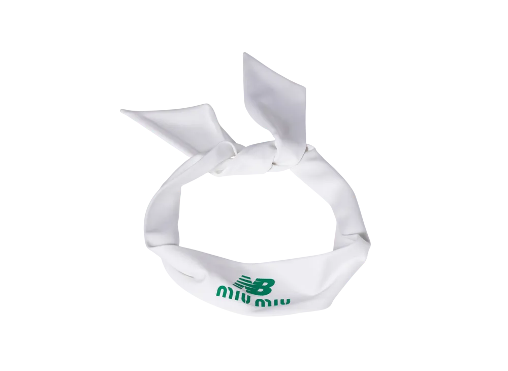 MIU MIU x New Balance Stretch Technical Jersey Band "White/Green"