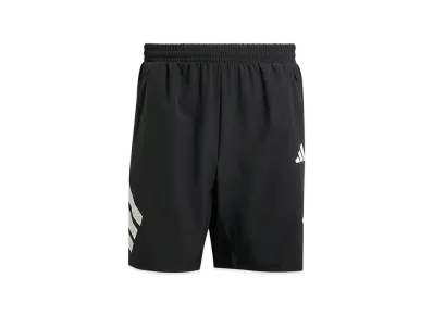adidas Icon Three Stripes Shorts "Black/White"