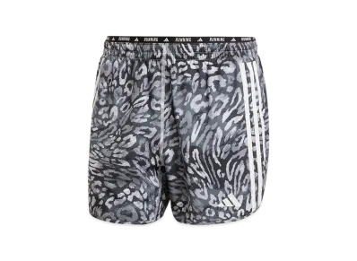 adidas Own The Run Three Stripes Shorts "Dash Grey/Black"