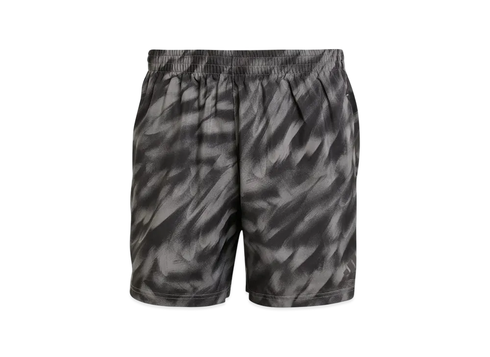 adidas Own The Run All-Over Print Shorts "Grey Four/Black"