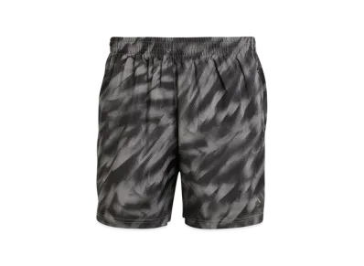 adidas Own The Run All-Over Print Shorts "Grey Four/Black"