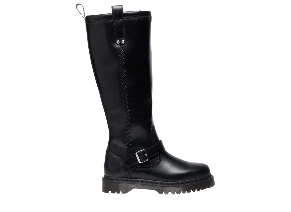 Dr.Martens Women's Anistone KH High Leg Boots "Black"