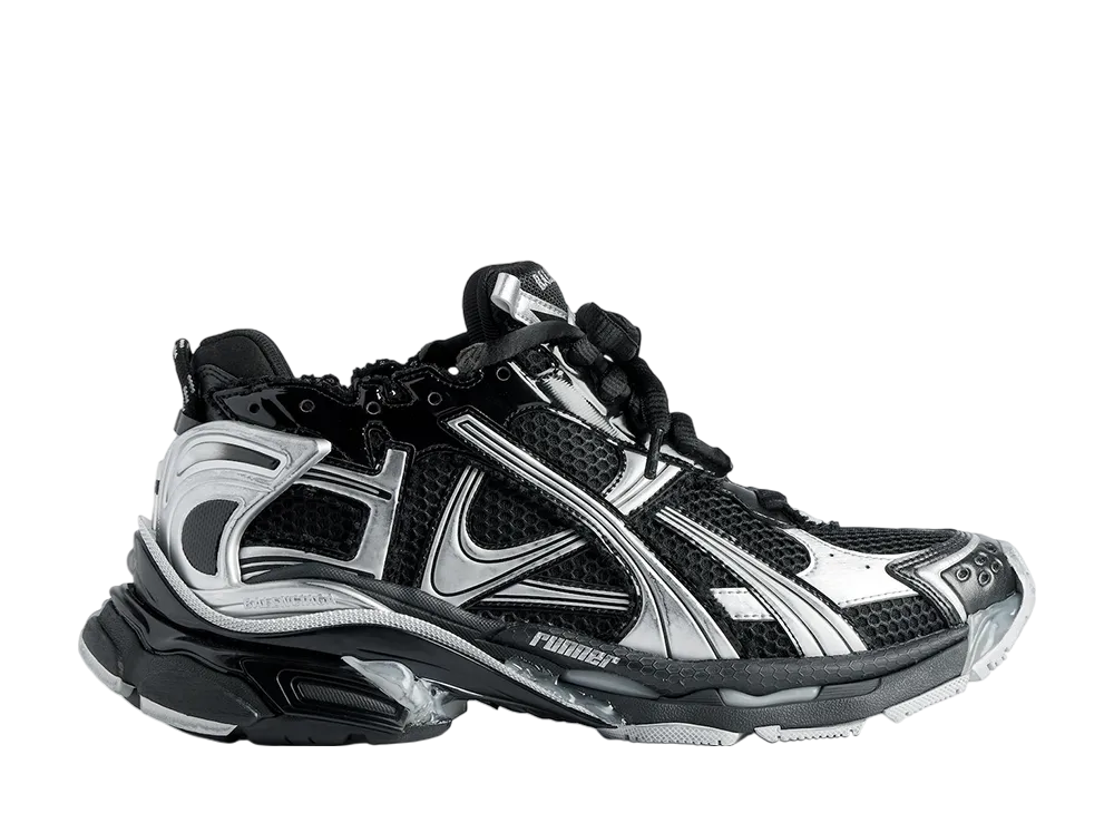 バレンシアガ ランナー "ブラック/シルバー"