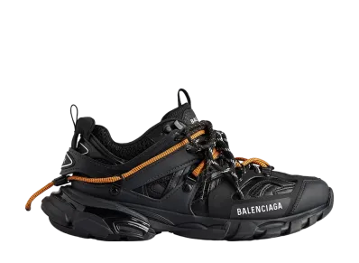 バレンシアガ トラック トレイル レース スニーカー "ブラック/オレンジ"