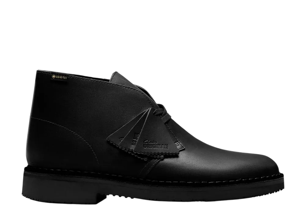 Clarks Desert BT GORE-TEX "Black Leather"