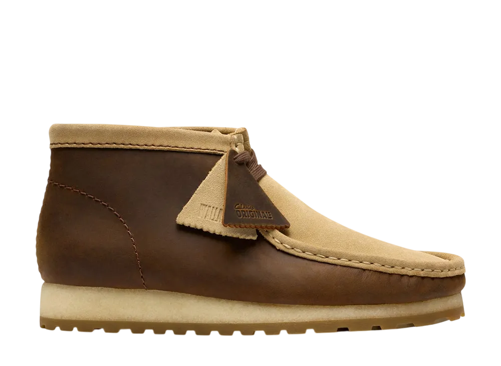 クラークス ワラブーツRB "ビーズワックスコンビ"