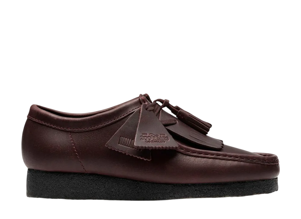 Clarks Wallabee "Purple Grape Leather"