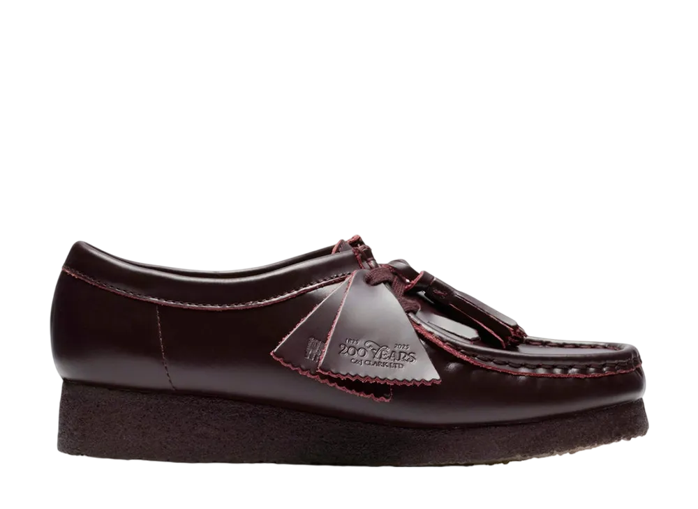 Clarks Women's Wallabee. "Purple Grape Leather"
