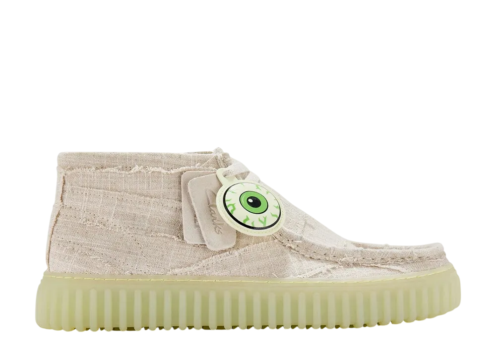 Clarks Torhill Hallow "Off White Textile"