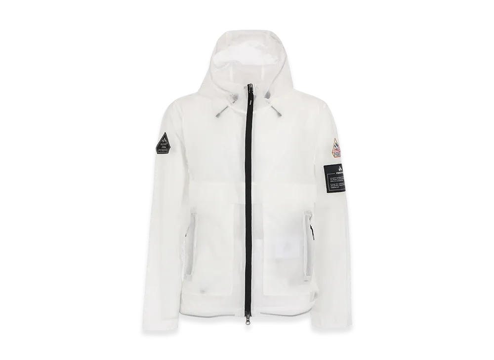 WILDSIDE YOHJI YAMAMOTO x PYRENEX "Soulere" Windbreaker Jacket "White"