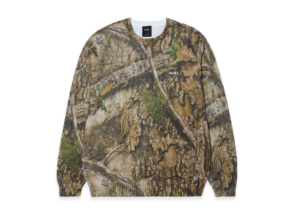 HUF x Realtree Crewneck Sweater "Realtree"