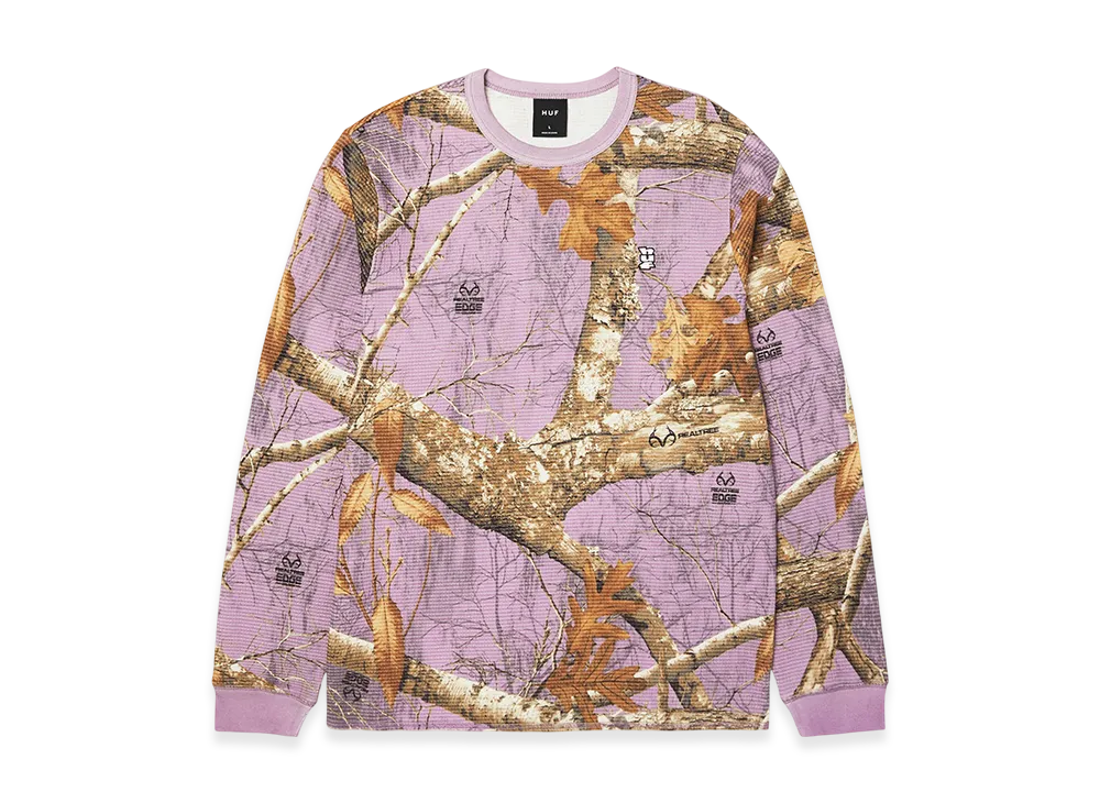 HUF x Realtree Megablast Thermal Top "Lilac"