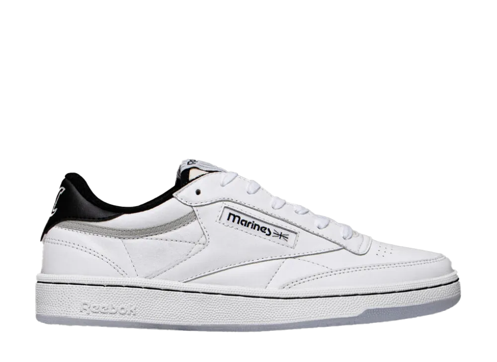 千葉ロッテマリーンズ × リーボック クラブC 85 ヴィンテージ "ブラック/グレー"