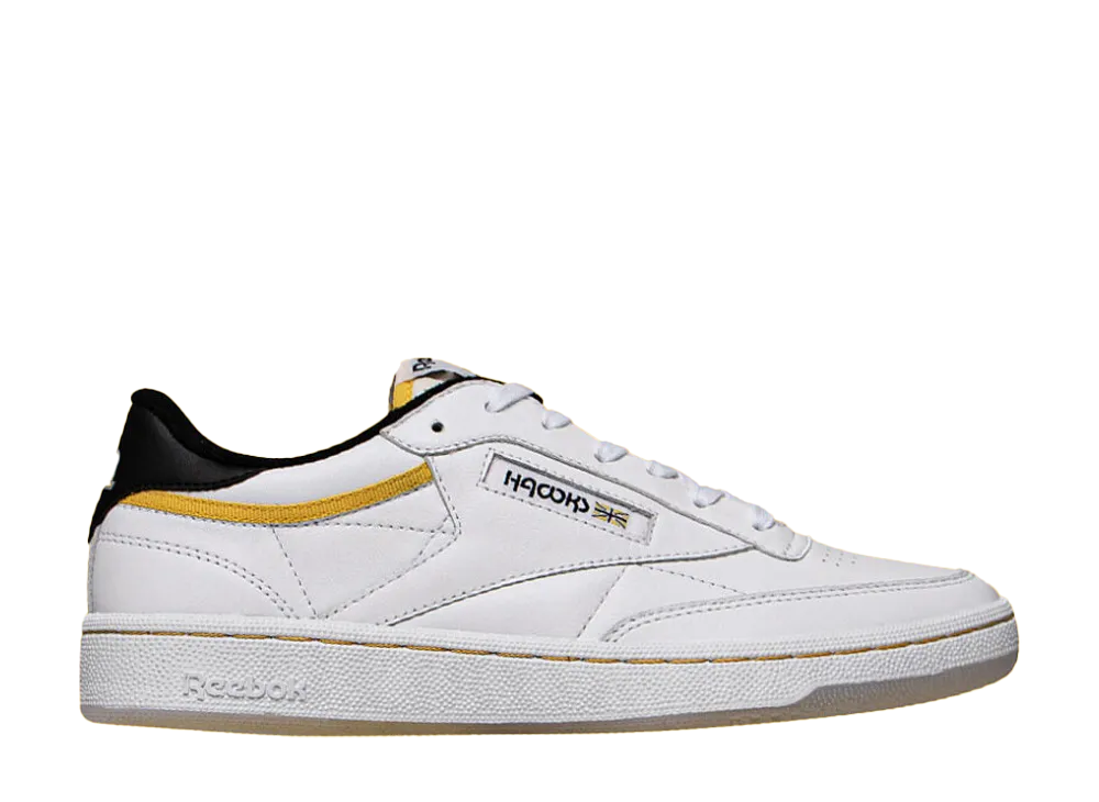 福岡ソフトバンクホークス × リーボック クラブC 85 ヴィンテージ "イエロー/ブラック"