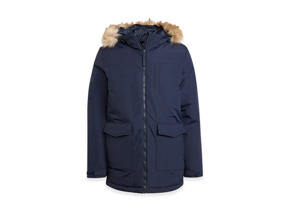 adidas Paveric Fur Parka "Legend Ink"