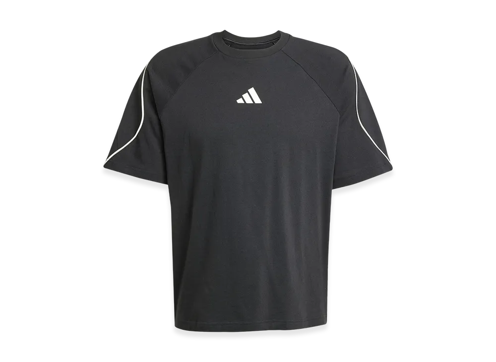 adidas Stadium Short-Sleeve T-Shirt "Black/Off White"