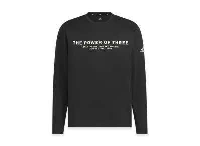 adidas Adaptation Regular Fit Carat Long-Sleeve T-Shirt "Black/Black"