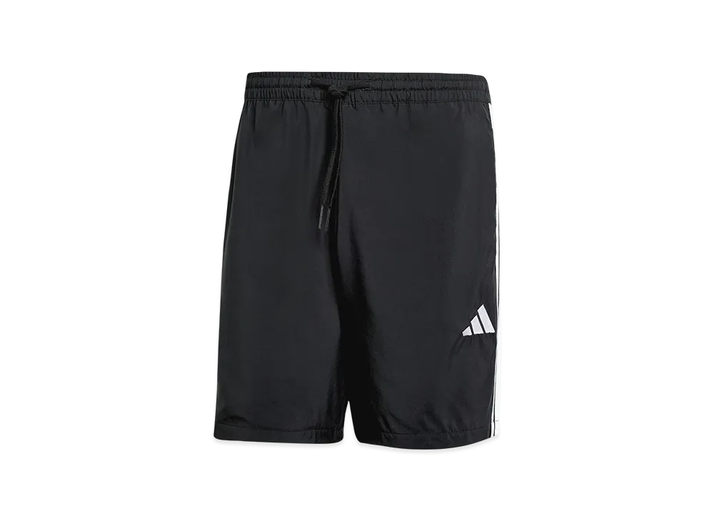 adidas Essential Three Stripes Chelsea Shorts "Black/White"