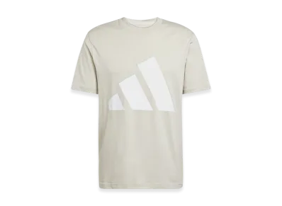 adidas Essentials Big Logo Short-Sleeve T-Shirt "Beige/White"