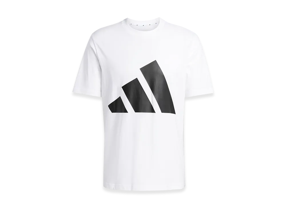 adidas Essentials Big Logo Short-Sleeve T-Shirt "White/Black"