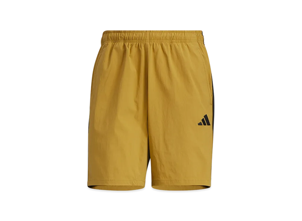 adidas Essentials Plus Loose Fit Three Stripes Woven Shorts "Preloved Bronze"