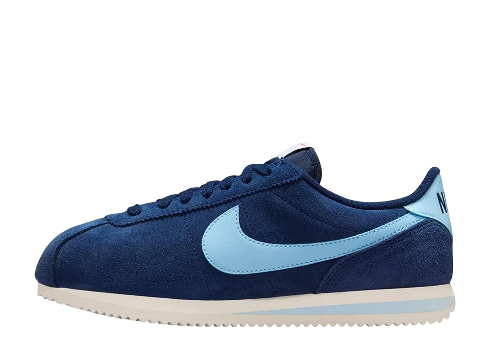 ナイキ ウィメンズ コルテッツ "ミッドナイトネイビー/セレスティンブルー/セイル"