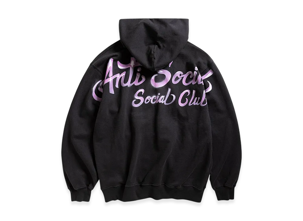 ANTI SOCIAL SOCIAL CLUB Airbrushed Hoodie "Black"