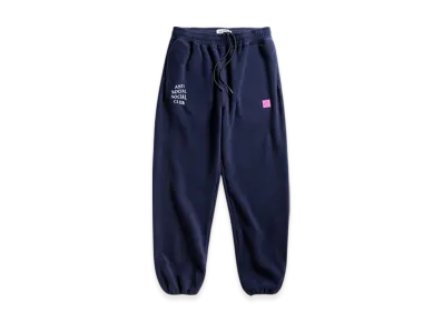 ANTI SOCIAL SOCIAL CLUB Polar Fleece Sweatpants "Navy"