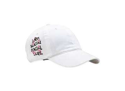 ANTI SOCIAL SOCIAL CLUB Embroidered Cap "White"