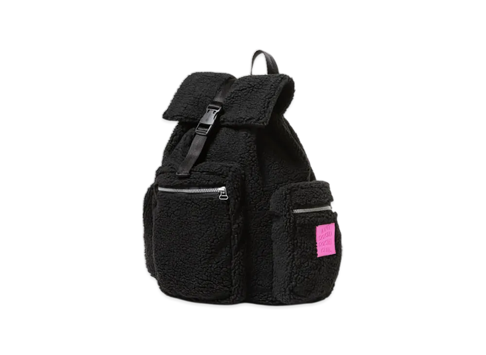 ANTI SOCIAL SOCIAL CLUB Fuzzy Backpack "Black"