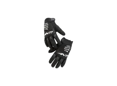 ANTI SOCIAL SOCIAL CLUB Motorcycle Gloves "Black"