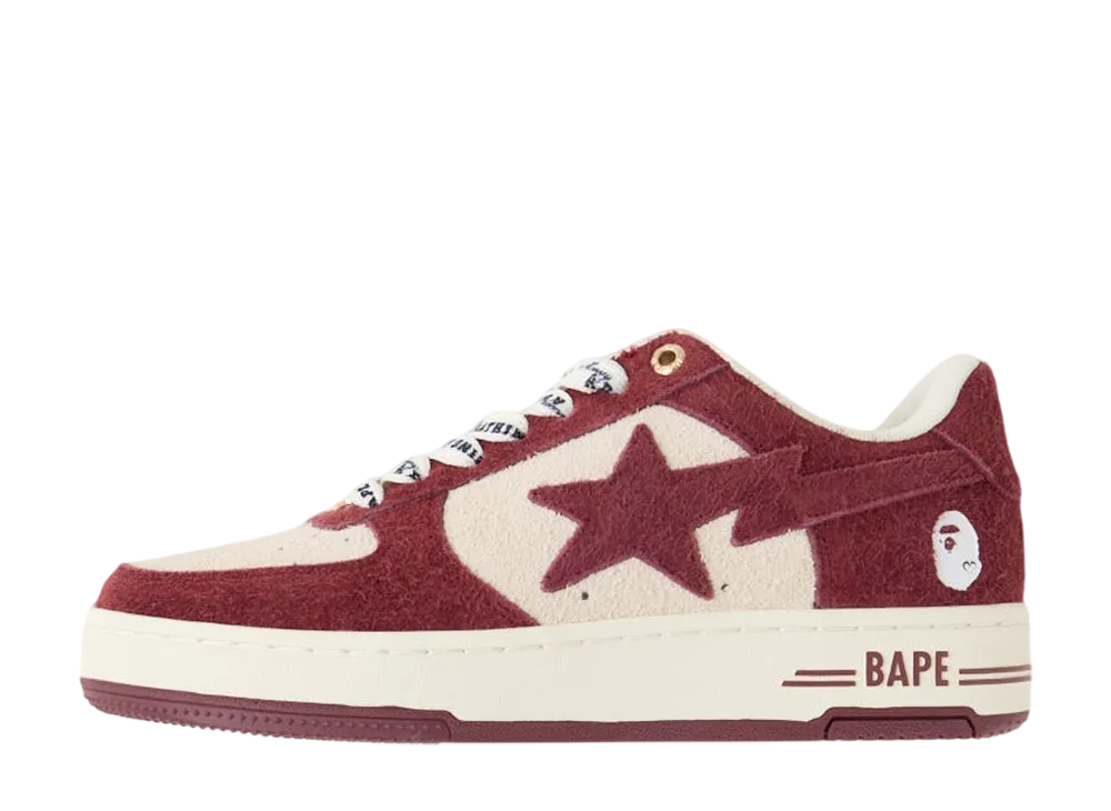 マウジー × アベイシングエイプ ウィメンズ ベイプスタ "バーガンディ"