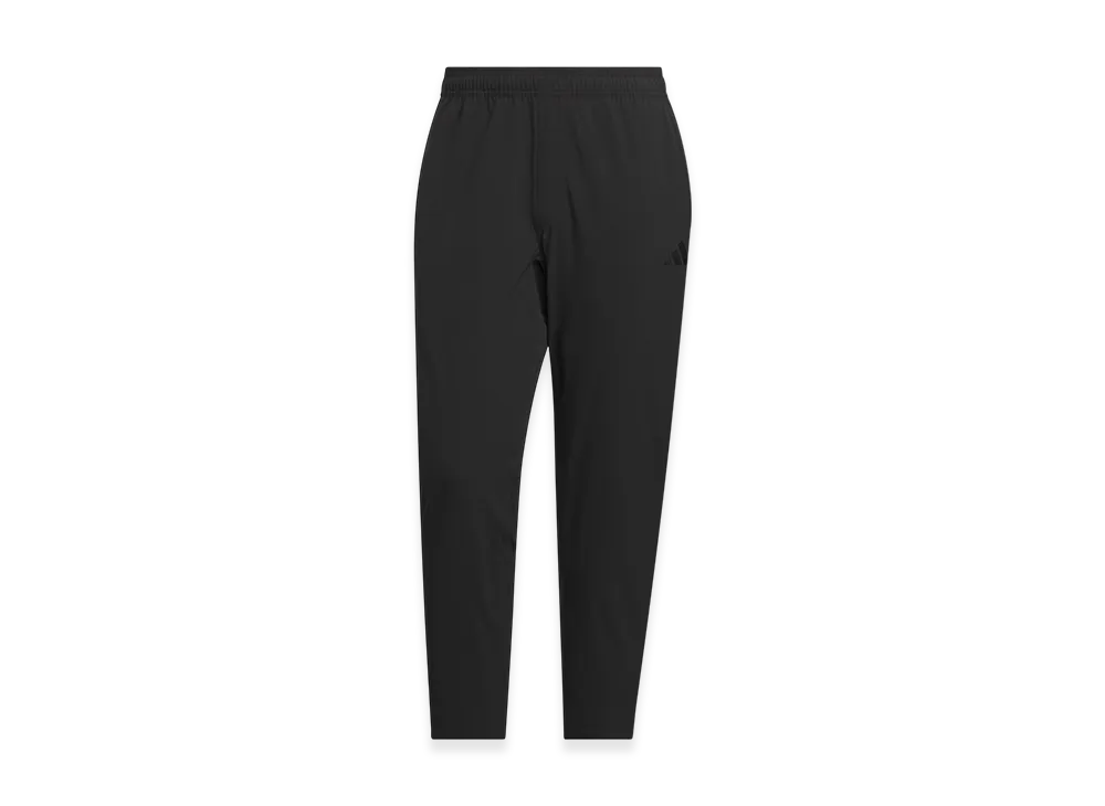 adidas Essentials Plus Regular Fit Stretch Woven Ankle Length Jogger Pants "Black"