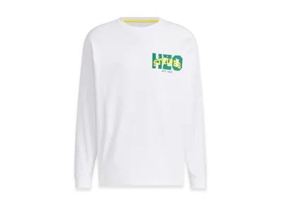 adidas College Pack Loose Fit Single Jersey Long Sleeve T-Shirt "White"