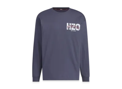 adidas College Pack Loose Fit Single Jersey Long Sleeve T-Shirt "Shadow Navy"