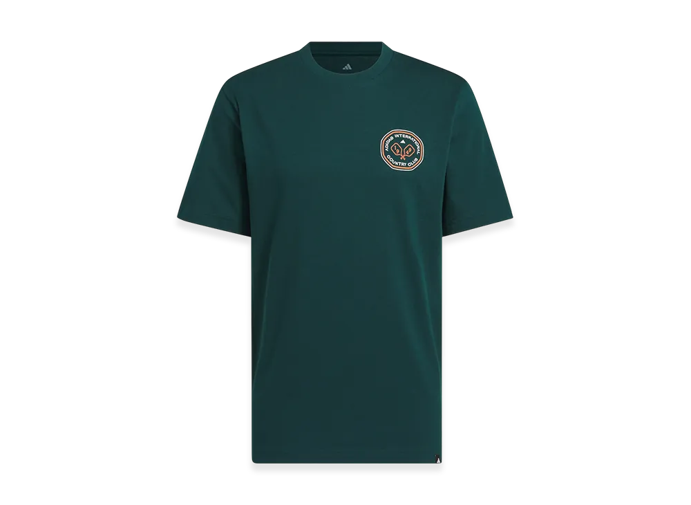 adidas Country Club Scenic Graphic Short Sleeve T-Shirt "Aurora Ivy"