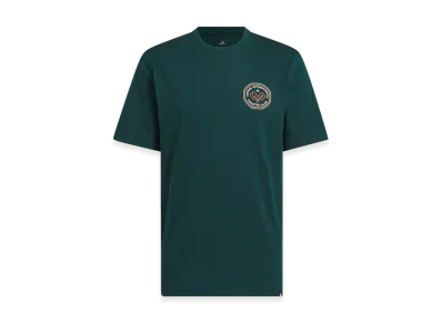 adidas Country Club Scenic Graphic Short Sleeve T-Shirt "Aurora Ivy"