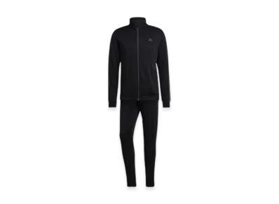 adidas Slim Zip Tracksuit "Black"