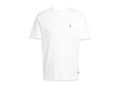 adidas Dog Sock Patch Graphic Short Sleeve T-Shirt "White"