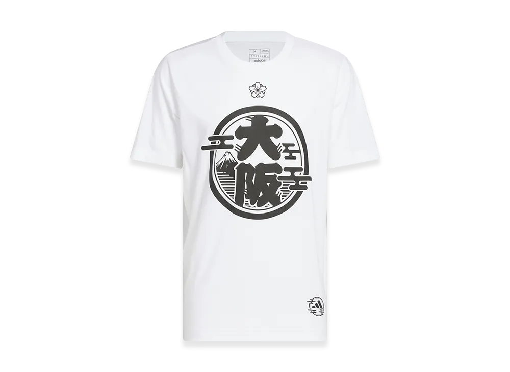 adidas Happi Osaka Short Sleeve T-Shirt "White"