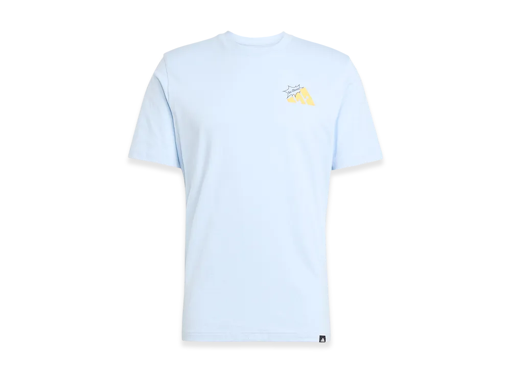 adidas Food Grilled Cheese Graphic T-Shirt "Glow Blue"