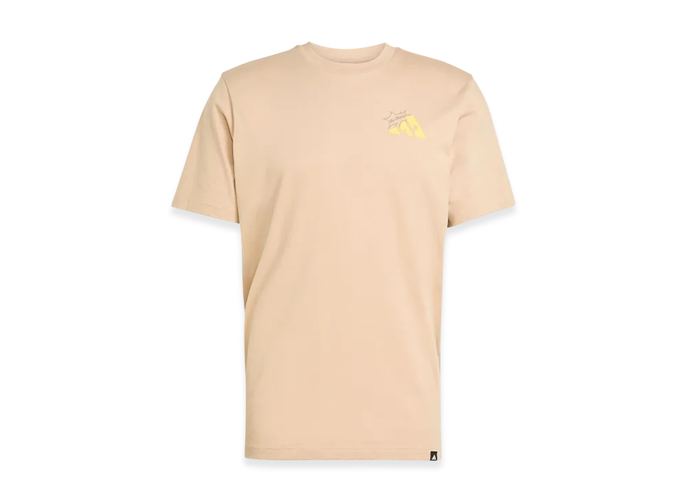 adidas Food Grilled Cheese Graphic T-Shirt "Warm Sandstone"