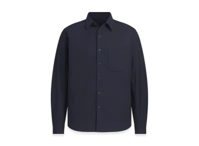 adidas Premium Casual Lightweight Knit Long Sleeve Shirt "Legend Ink"