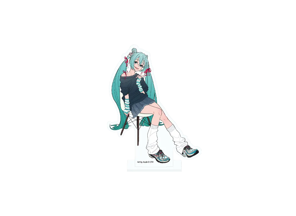 初音ミク x スニーカーダンク エクスクルーシブ アクリルスタンド "インテラン ブイ2" "マルチ"