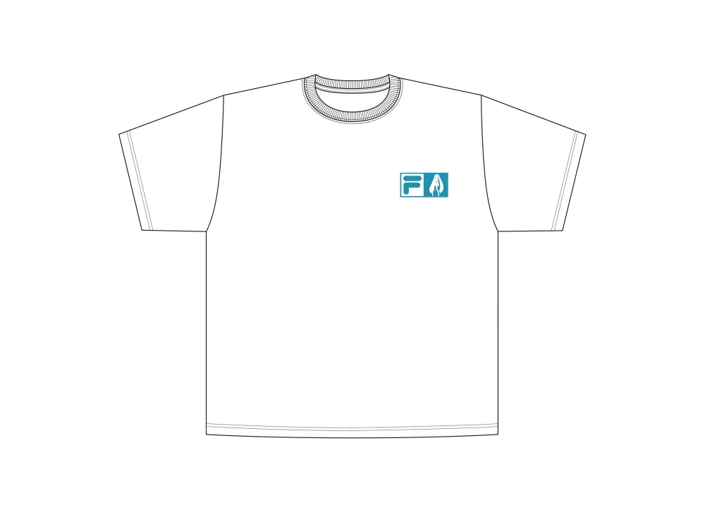 フィラ x 初音ミク "サークルミク" "ホワイト"