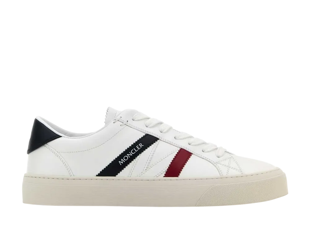 Moncler Monaco2 Low "White/Red"