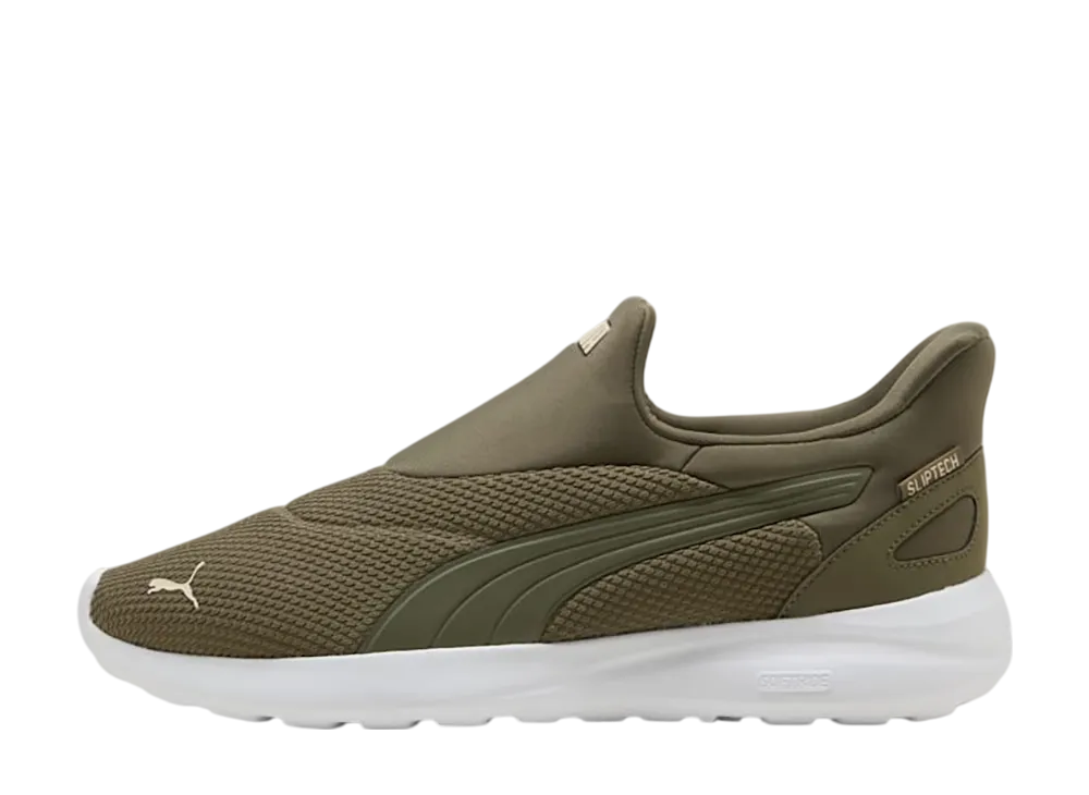 プーマ ソフトライド コスミック イーズイン "ローデングリーン/キャンバス"