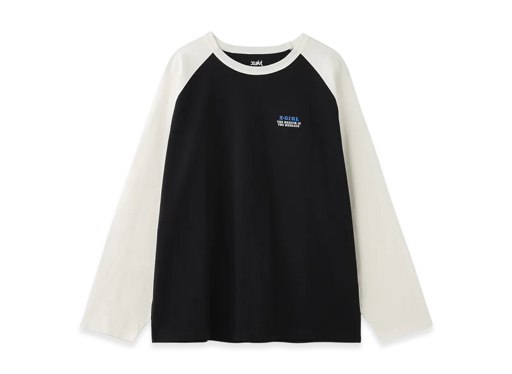X-Girl Circle Logo And Face B/B Big Tee "Black"